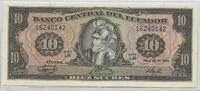 Ecuador 10 Sucres GB736 - Banknote - Banco Central del Ecuador -