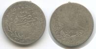 Ägypten 1 Qirsh 1884 - AH1293/10 M#6228 - König Abdul Hamid II. Egypt TB, Randfehler