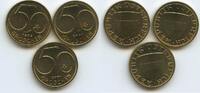 Österreich 50 Groschen Satz 3 Stück G5162 - RARE JAHRE Austria Lot Scarce Years -