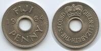 Fidschi One Penny (1 Penny) G7518 - Queen Elisabeth II. Fiji -