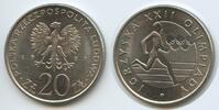 Polen 20 Zlotych (20 Złotych) G8790 - Poland 1980 Summer Olympics Moskau -