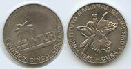 Kuba Intur 25 Centavos M#5108 - Cuba Blume (ohne Zahl 25) -