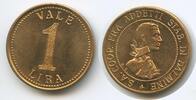 Italien Bergamo Dalmine Lombardia 1 Lira Wertmarke M#6410 - Consumo addetti stabilimenti Dalmine - Konsumgenossenschaft Italy -