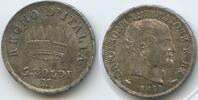 Italien-Königreich (unter Napoleon) 5 Soldi Silber G2000c - Napoleon I. 1804-1814 SEHR RAR Italy Napoleonic Kingdom -