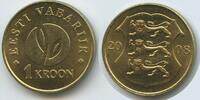 Estland 1 Kroon G8416 - Independence Estonia Eesti Vabariik -