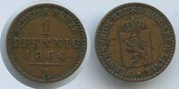 Reuss Schleiz - Jüngere Linie 1 Pfennig 1864 A Berlin G14030 - Heinrich LXVII. 1854-1867 TTB+