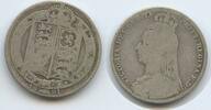 Großbritannien Great Britain United Kingdom 1 Shilling Silber G2266 - Queen Victoria 1837-1901 -
