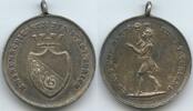 Schweiz Zürich Silbermedaille M#6475 - Knabenschiessen der Stadt Zürich - Üb' Aug' und Hand für's Vaterland -