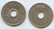Fidschi One Penny G7543 - Queen Elisabeth II. 1952-2022 Fiji -