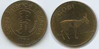 Mongolei Gobi Medaille GX996 - Antilope Saiga tatarica Linnaeus Mongolia -