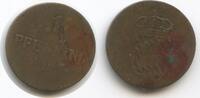 Bayern 1 Pfennig 1807 G6845 - Maximilian I. Joseph 1806-1825 Kingdom of Bavaria TB