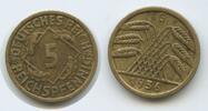 Deutsches Reich Weimar 5 Reichspfennig G10464 - Germany Weimarer Republik -