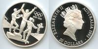 Australien Australia 20 Dollars Silber G2403 - The Champions - 100 Years Olympic Games 1896-1996 Proof -