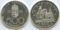 Ungarn Magyar Köztársaság 500 Forint Silber G3800 - Integration into the European Union Hungary -