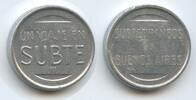 Argentinien Subways Token Wertmarke Metro Token T514 - Subterráneos de Buenos Aires Buenos Aires UN VIAJE EN SUBTE Argentina -
