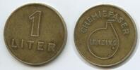 Österreich Milchmarken 1 Liter T237 - Lenzing Chemiefaser Wertmarke -