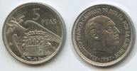 Spanien 5 Pesetas G8896 - Francisco Franco 1936-1975 Spain España -