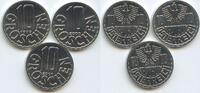 Österreich 10 Groschen Satz 3 Stück G5170 - RARE JAHRE Austria Lot Scarce Years -