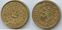 Tschechien Böhmen Prager Groschen Medaille Souvenir Token M#5730 - Dickabschlag (Ø 4 mm) Karolus Primus - Karl IV. 1316-1378 -
