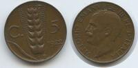 Italien Königreich 5 Centesimi G1941 - Vittorio Emanuele III. 1900-1946 Italy -