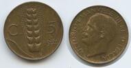 Italien Königreich 5 Centesimi G1943 - Vittorio Emanuele III. 1900-1946 Italy -