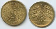 50 Rentenpfennig 1924 A Berlin Deutsches Reich Weimar G4645 - Germany Weimar Republic Unzirkuiert