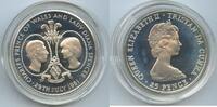 Tristan da Cunha One Crown Silber (1 Crown) G0159 - Royal Wedding 1981 – Wedding of Prince Charles and Lady Diana -