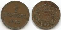 Bayern ½ Kreuzer 1856 M#6358 - Maximilian II. Joseph 1848-1864 TTB-SUP
