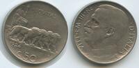 Italien Königreich 50 Centesimi G1985 - SEHR RAR Vittorio Emanuele 1900-1946 Italy -