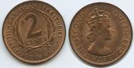 Ostkaribische Staate - Eastern Caribbean States 2 Cents G12387 - Eastern Group British Caribbean Territories (West Indies) 1935-1965 -