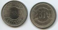 Deutsches Reich Berlin Wertmarke Jeton Token Automatenmarke T626 - Berlin Zeppelin - Giese & Co. - 2879 eingeschlagen -