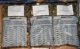 Diverse Länder 24 Kilo Kiloware Wertmarken 24 Kilo Token, Jetons = 3 x 8 Kilogramm -