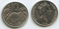 Cook Inseln - Cook Islands 10 Cents G12405 - Oranges - Queen Elizabeth II. Cook Islands -