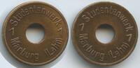 Deutschland Bundesrepublik Token Jeton (1) Wertmarke T227 - Marburg Lahn Studentenwerk -