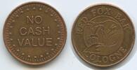 Deutschland Bundesrepublik Köln Wertmarke Jeton Token G15791 - Red Fox Bar Cologne - No Cash Value -