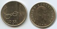 Norwegen 10 Kroner G2427 - Henrik Wergeland - Harald V. Norway -