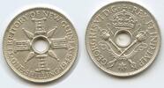 Britisch Neuguinea 1 Shilling Silber (One Shilling) G12924 - New Guinea King George VI. 1936-1952 -