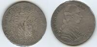 Italien Toskana Florenz 1 Francescone Silber (10 Paoli) GB1258 - Pietro Leopoldo 1765-1790 - Italy Tuscany -