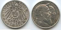 Baden Kaiserreich Deutsches Reich 2 Mark Silber S0090 - Goldene Hochzeit - Friedrich I. 1856-1907 -