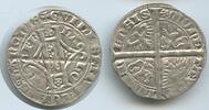 Frankreich Hainaut Valenciennes 2 Groats Silber (Gros Vaillant) nd. 1355-1389 H0394 - William III. the foolish of Bavaria 1356-1389 France TTB, l...