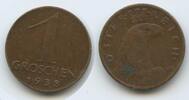 Österreich 1.Republik 1 Groschen G14999 - RAR 1. Republic 1918-1938 Austria -