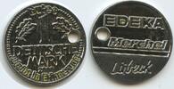 Deutschland Bundesrepublik Schleswig-Holstein Medaille 1 Deutsche Mark M#7764 - Edeka Merchel Lübeck - Gutes bleibt in Erinnerung -