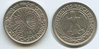 Deutsches Reich Weimar 50 Reichspfennig 1928 F Stuttgart G4842 - Germany Weimar Republic SUP
