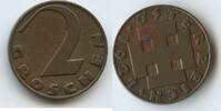 Österreich 1.Republik 2 Groschen G8101 - Krückenkreuz Austria -
