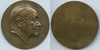 Österreich Wien Große Bronzemedaille Leharmedaille GX739 - Komponist Franz Lehár 1870-1948 -