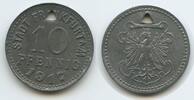 Deutsches Reich Hessen-Nassau 10 Pfennig Notgeld G4963 - Stadt Frankfurt am Main -