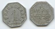 Belgien Vooruit Dendermonde Wertmarke Brotmarke Co-operative token G15556 - Broodkaart Dendermonde - Socialist Cooperative Vooruit Belgium -