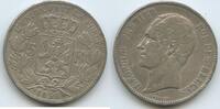 Belgien Königreich 5 Francs (5 Frank) Silber M#8113 - Leopold I. 1831-1865 Belgium -