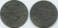 Deutsches Reich Hessen-Nassau 50 Pfennig Notgeld G4986 - Stadt Cassel Kriegsgeld -