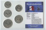 Neukaledonien New Caledonia 1 Franc - 20 Francs KMS 2003 GN656a - Kursmünzensatz Coin Mint Set SPL